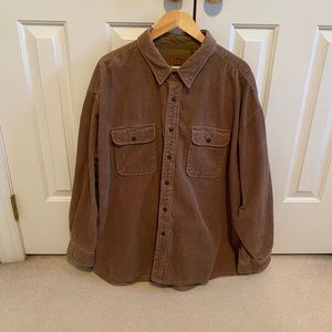 St John’s Bay Corduroy Shirt XXL